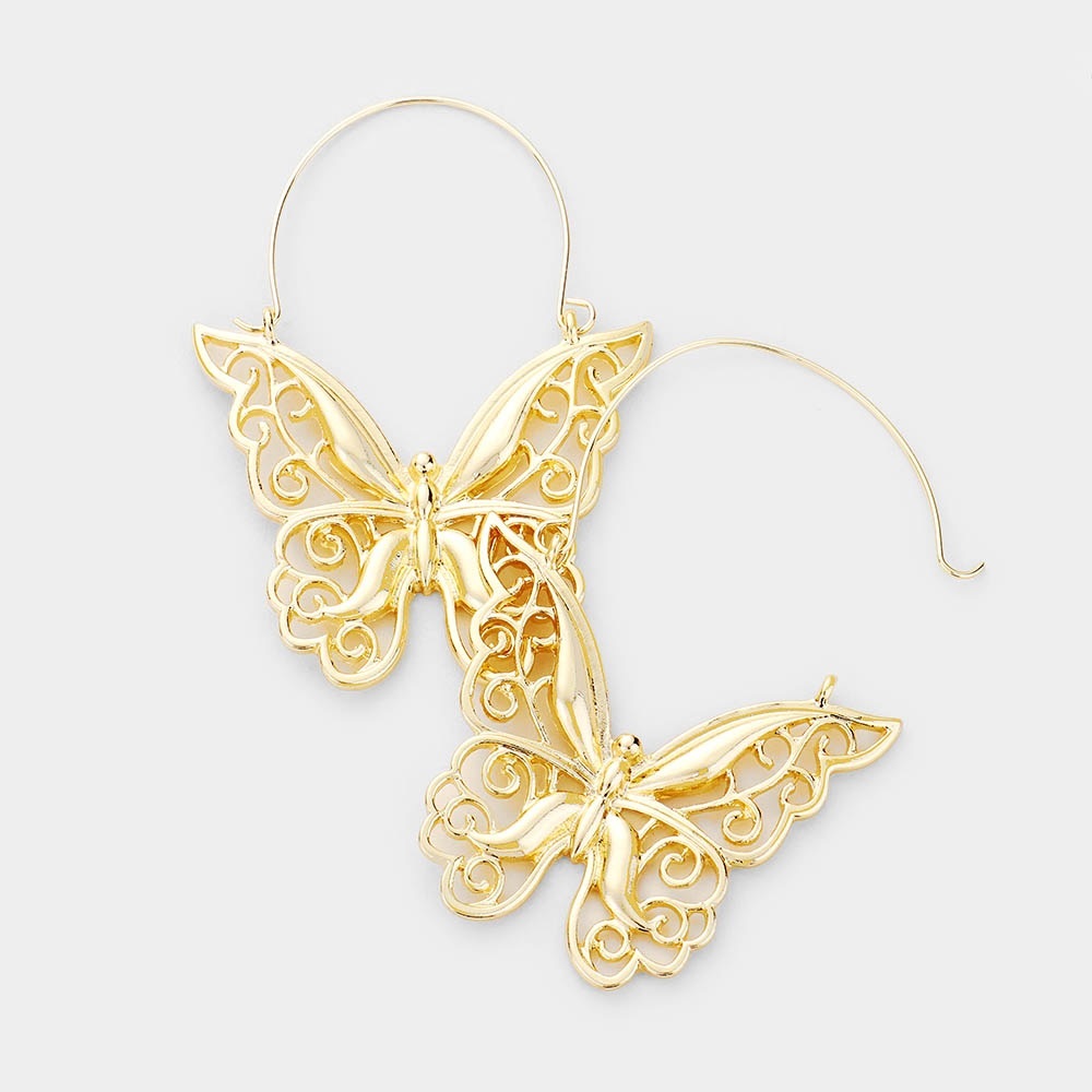Butterfly earrings